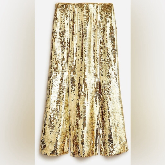 J. Crew Collection Sequin Slip Skirt size 2 - Picture 7 of 7
